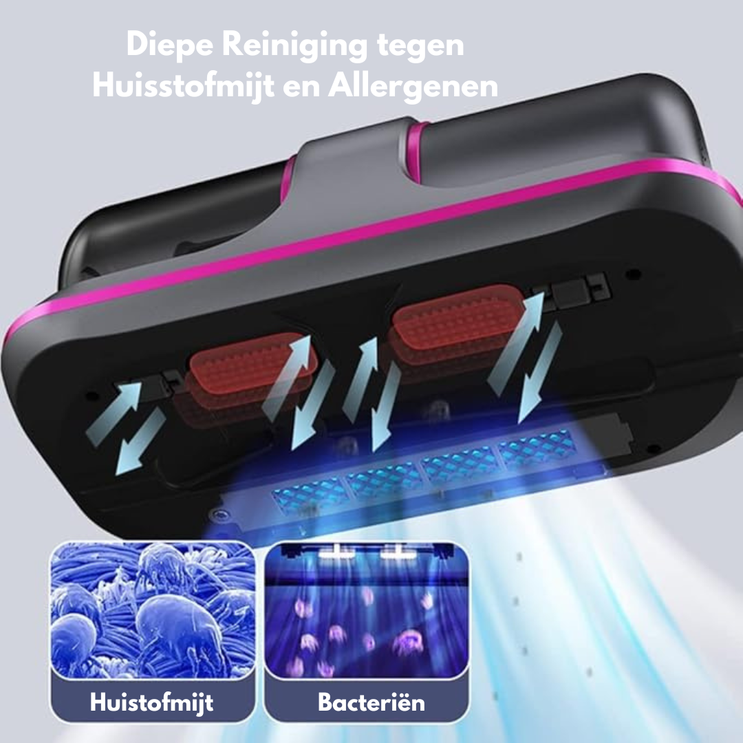 DeepClean™ | Geniet van moeiteloze  reiniging voor je meubels, matrassen en tapijten.